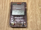 GameBoy Pocket Clear Purple Console Nintendo Japan - With Defects LH1482