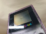 GameBoy Color Clear Purple Console Nintendo Japan - With Defects LH1487