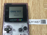 GameBoy Color Clear Purple Console Nintendo Japan - With Defects LH1487