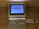 GameBoy Advance SP Platinum Silver Console Nintendo Japan - With Defects LH1536