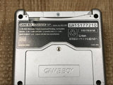 GameBoy Advance SP Platinum Silver Console Japan - Tested Working LH1539