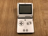 GameBoy Advance SP Platinum Silver Console Japan - Tested Working LH1539