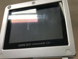 GameBoy Advance SP Platinum Silver Console Japan - Tested Working LH1539