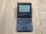 GameBoy Advance SP Onyx Black Console Nintendo Japan - Tested Working LH1542