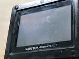 GameBoy Advance SP Onyx Black Console Nintendo Japan - With Defects LH1543