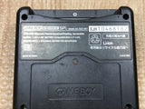 GameBoy Advance SP Onyx Black Console Nintendo Japan - With Defects LH1546