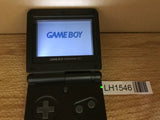 GameBoy Advance SP Onyx Black Console Nintendo Japan - With Defects LH1546