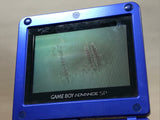 GameBoy Advance SP Azurite Blue Console Nintendo Japan - With Defects LH1549