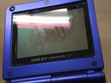 GameBoy Advance SP Azurite Blue Console Nintendo Japan - With Defects LH1549