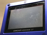 GameBoy Advance SP Azurite Blue Console Nintendo Japan - With Defects LH1550