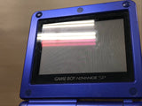 GameBoy Advance SP Azurite Blue Console Nintendo Japan - With Defects LH1550