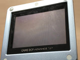 GameBoy Advance SP Pearl Blue Console Nintendo Japan - With Defects LH1558