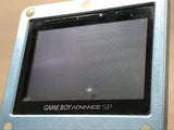 GameBoy Advance SP Pearl Blue Console Nintendo Japan - With Defects LH1559