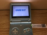 GameBoy Advance SP Pearl Blue Console Nintendo Japan - With Defects LH1559