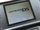 Nintendo DS Lite Crimson Black Console Nintendo Japan - With Defects LH1566