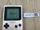 GameBoy Pocket Gold Console Nintendo Japan - Tested Working LH1573