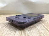 GameBoy Pocket Clear Purple Console Nintendo Japan - Tested Working LH1581