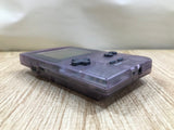 GameBoy Pocket Clear Purple Console Nintendo Japan - Tested Working LH1581
