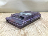 GameBoy Pocket Clear Purple Console Nintendo Japan - Tested Working LH1581