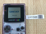 GameBoy Color Clear Purple Console Nintendo Japan - With Defects LH1588