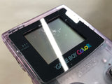 GameBoy Color Clear Purple Console Nintendo Japan - With Defects LH1589