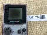 GameBoy Color Clear Purple Console Nintendo Japan - With Defects LH1592