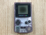 GameBoy Color Clear Purple Console Nintendo Japan - With Defects LH1592