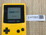 GameBoy Color Yellow Console Nintendo Japan - Tested Working LH1593