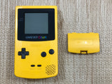 GameBoy Color Yellow Console Nintendo Japan - Tested Working LH1593