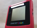 GameBoy Color Red Console Nintendo Japan - Tested Working LH1594