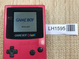 GameBoy Color Red Console Nintendo Japan - With Defects LH1595