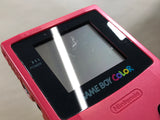 GameBoy Color Red Console Nintendo Japan - Tested Working LH1596