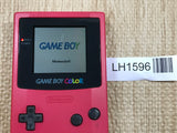 GameBoy Color Red Console Nintendo Japan - Tested Working LH1596