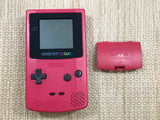 GameBoy Color Red Console Nintendo Japan - Tested Working LH1596