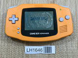 GameBoy Advance Orange Console Nintendo Japan - With Defects LH1646