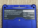 GameBoy Advance SP Azurite Blue Console Nintendo Japan - Tested Working LH1650