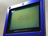 GameBoy Advance SP Azurite Blue Console Nintendo Japan - With Defects LH1651