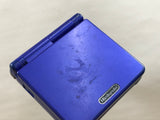 GameBoy Advance SP Azurite Blue Console Nintendo Japan - Tested Working LH1653