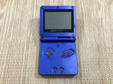 GameBoy Advance SP Azurite Blue Console Nintendo Japan - Tested Working LH1653