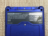GameBoy Advance SP Azurite Blue Console Nintendo Japan - Tested Working LH1655