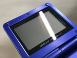 GameBoy Advance SP Azurite Blue Console Nintendo Japan - Tested Working LH1655