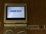 GameBoy Advance SP Platinum Silver Console Nintendo Japan - With Defects LH1657