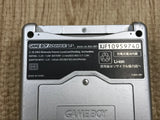 GameBoy Advance SP Platinum Silver Console Nintendo Japan - With Defects LH1659