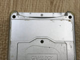 GameBoy Advance SP Platinum Silver Console Japan - Tested Working LH1660
