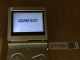 GameBoy Advance SP Platinum Silver Console Japan - Tested Working LH1660
