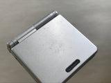 GameBoy Advance SP Platinum Silver Console Japan - Tested Working LH1661