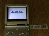 GameBoy Advance SP Platinum Silver Console Japan - Tested Working LH1661