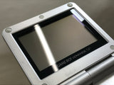 GameBoy Advance SP Platinum Silver Console Japan - Tested Working LH1661
