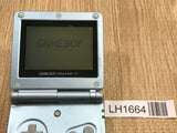 GameBoy Advance SP Pearl Blue Console Nintendo Japan - With Defects LH1664