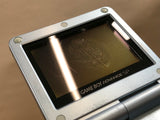 GameBoy Advance SP Pearl Blue Console Nintendo Japan - With Defects LH1664